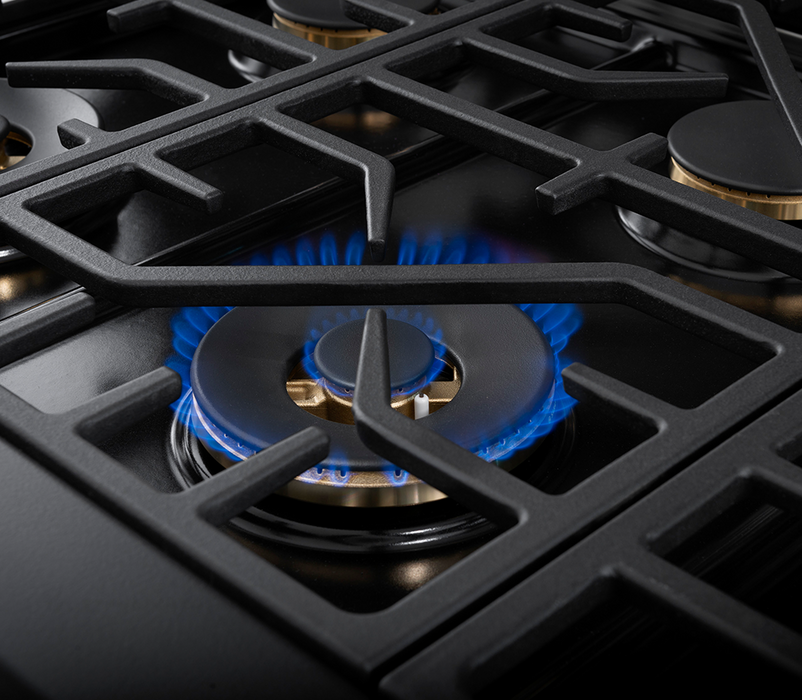 Forza 30" FRT304GN 4 Brass Burner Gas Range Top