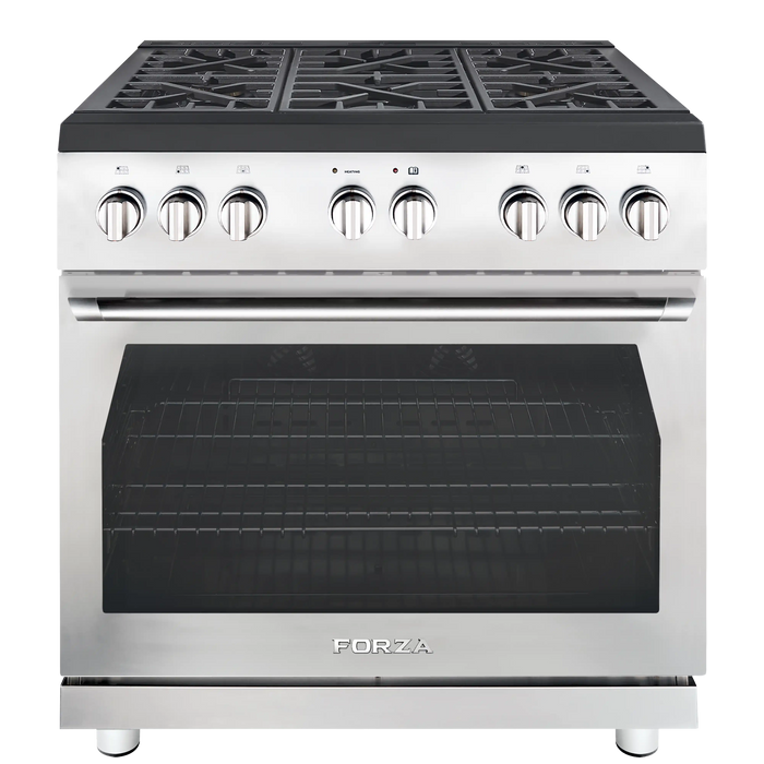 Forza 36-inch Professional All Gas Range Special Edition in Stainless Steel FR366SE