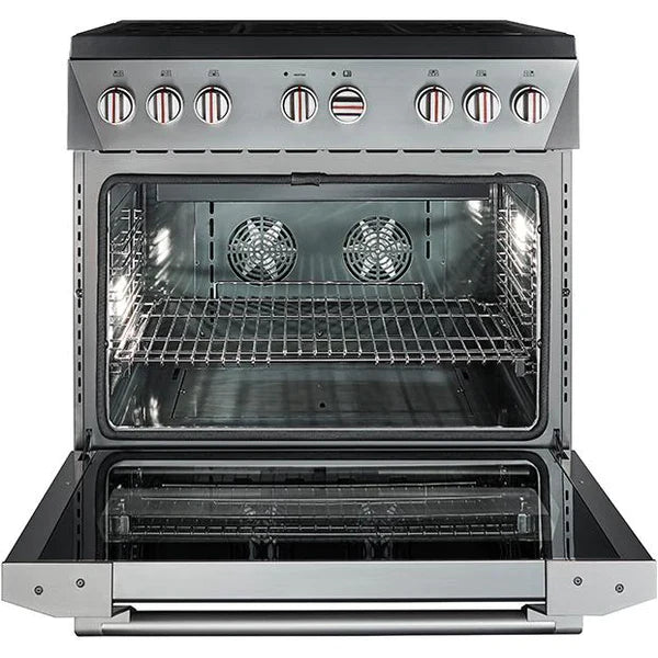 Forza 36" 6.0 cu. ft. Stainless Steel Pro-Style Gas Range - FR366GN