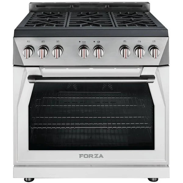 Forza 36" 6.0 cu. ft. Stainless Steel Pro-Style Gas Range - FR366GN