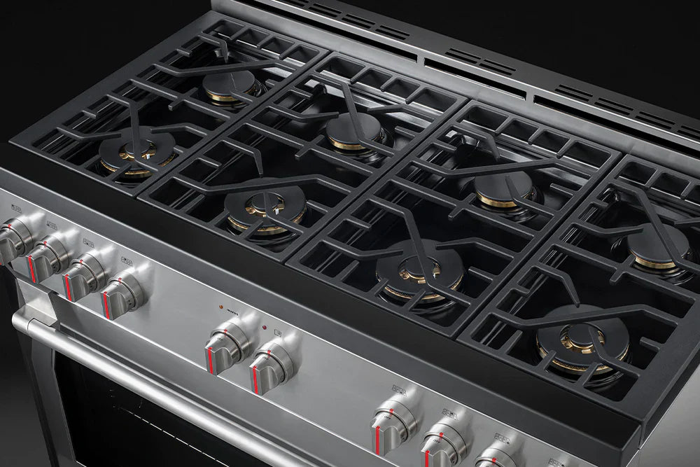 Forza 48" 7.8 cu. ft. Stainless Steel Pro-Style Gas Range - FR488GN