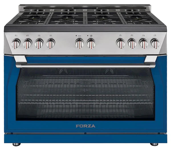 Forza 48" 7.8 cu. ft. Stainless Steel Pro-Style Gas Range - FR488GN